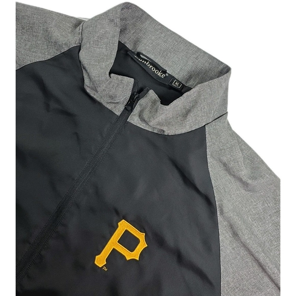 Vintage Pittsburgh Pirates Windbreaker Jacket Mens XL DUNBROOK LOGO